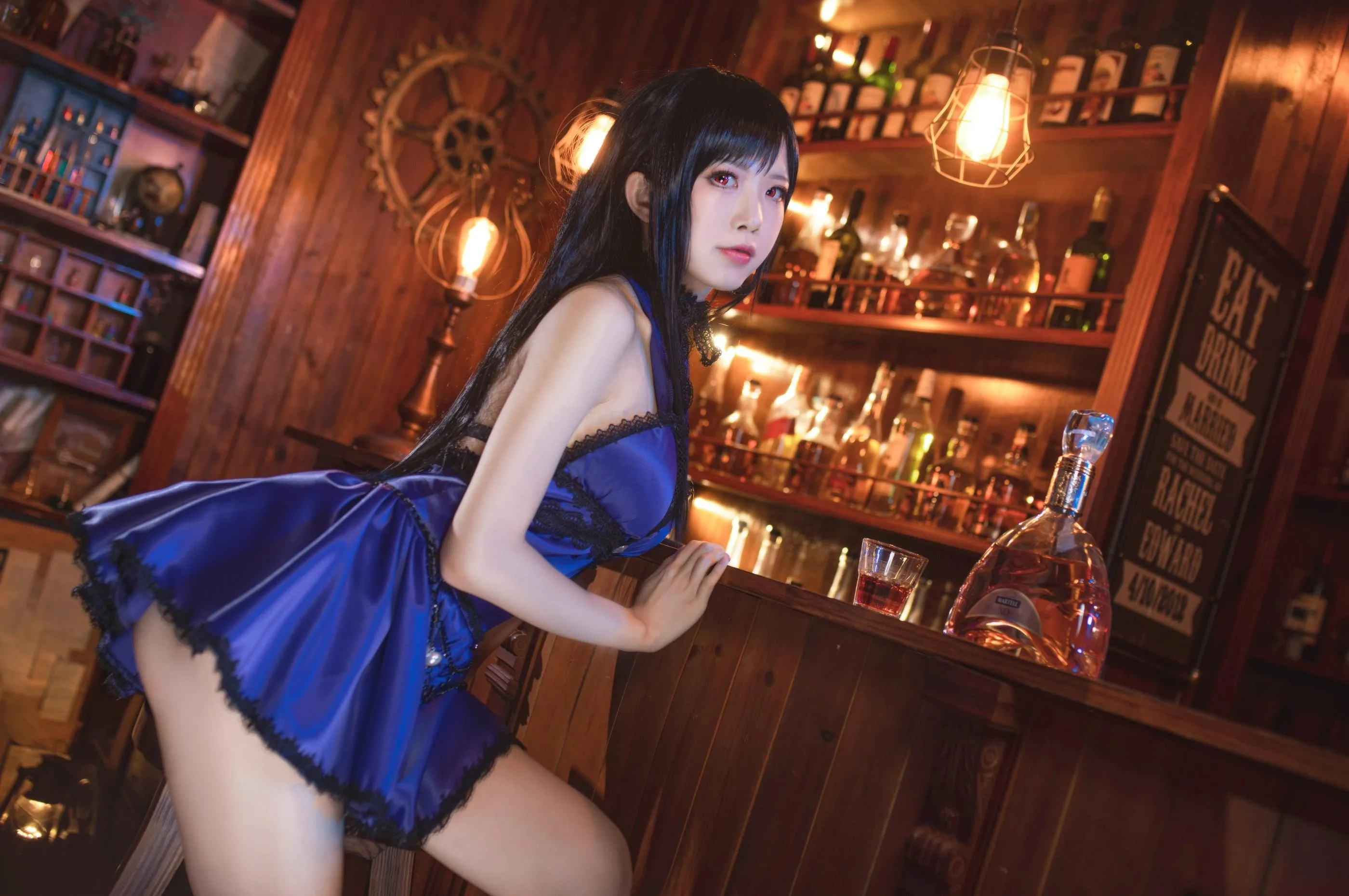 水淼Aqua – NO.43 蒂法旗袍和礼服 [40P]插图2
